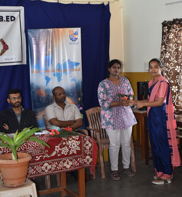 Appreciation ceremony for resource person